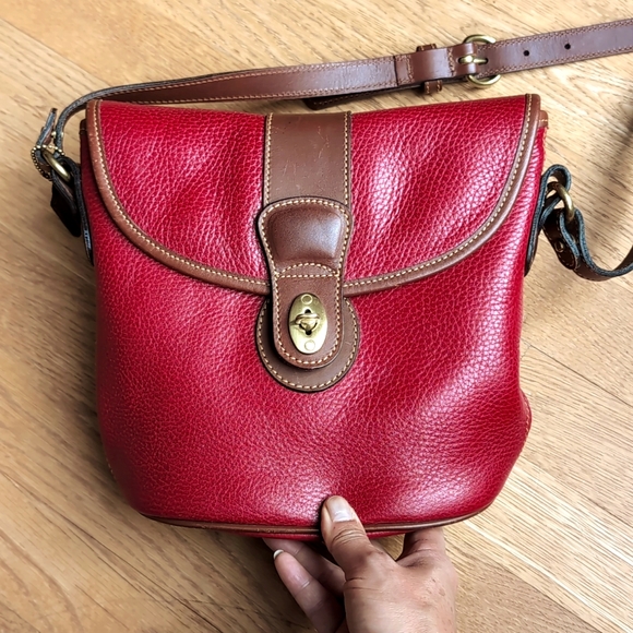 Vintage Coach Sheridan Stewart, Style 4231, Red - Picture 1 of 16